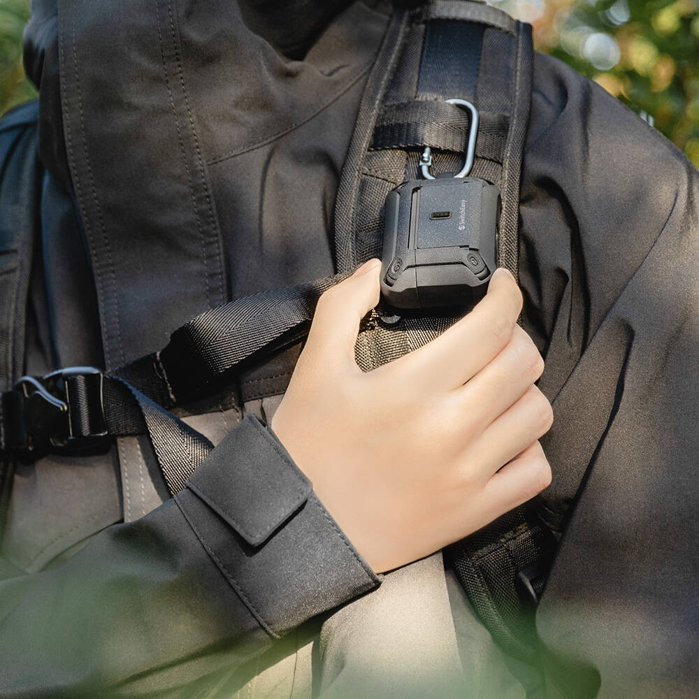 Apple Airpods Pro 2 Uyumlu Kılıf Askılı Sağlam Tasarımlı Lisanslı Switcheasy Guardian Kapak - 20