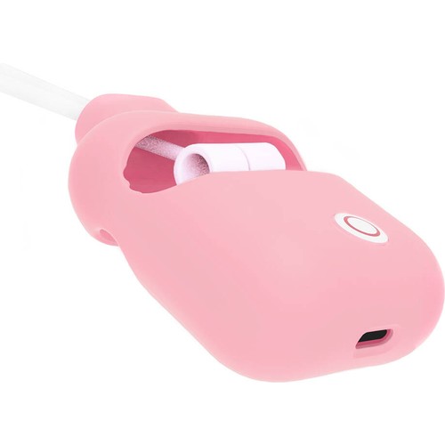 Apple Airpods Uyumlu Kılıf Boyun Askılı Jelly Bean Tasarımlı Lisanslı Switcheasy ColorBuddy Kapak