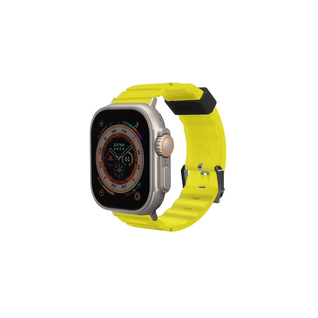 Apple Watch Ultra 49mm Uyumlu SkinArma Shokku Silikon Kordon - 10