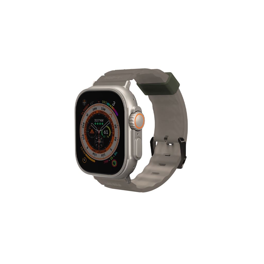 Apple Watch Ultra 49mm Uyumlu SkinArma Shokku Silikon Kordon - 11