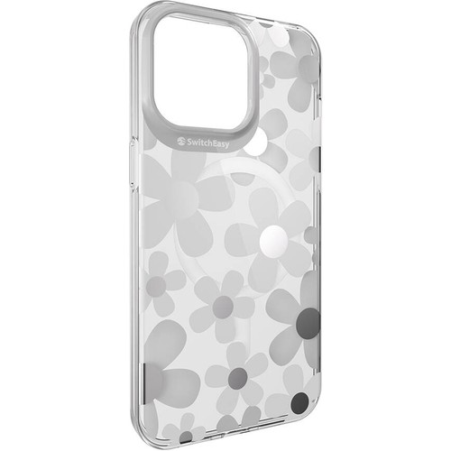 Apple iPhone 15 Pro Max Uyumlu Kılıf Magsafe Şarj Özellikli Çift IMD Baskılı Lisanslı Switcheasy Artist-M Fleur Kapak