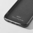 Apple iPhone 13 Pro Max Uyumlu Kılıf Wiwu Genuine Leather Plastic Calfskin Orjinal Deri Kapak - 9