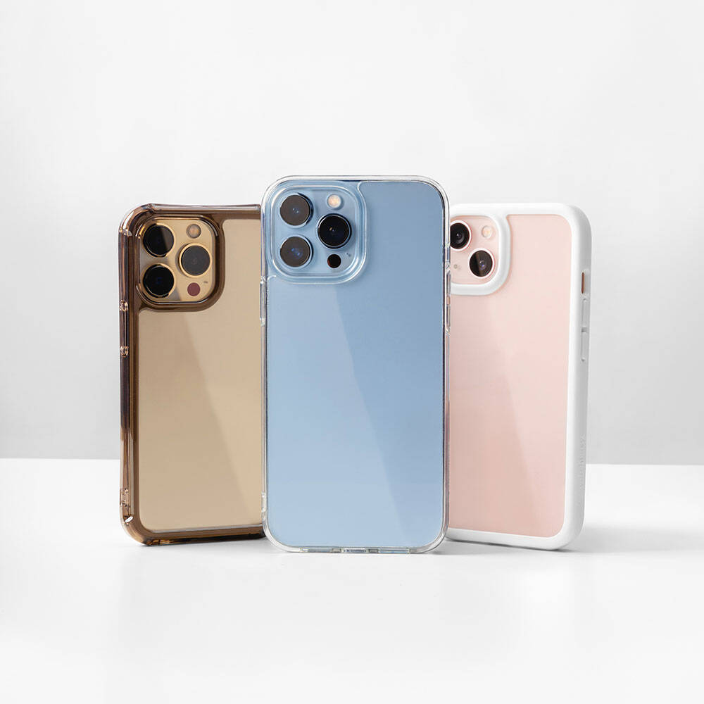 Apple iPhone 13 Uyumlu Kılıf Ultra İnce Şok Önleyicili Lisanslı Switcheasy Aero Plus Kapak - 37