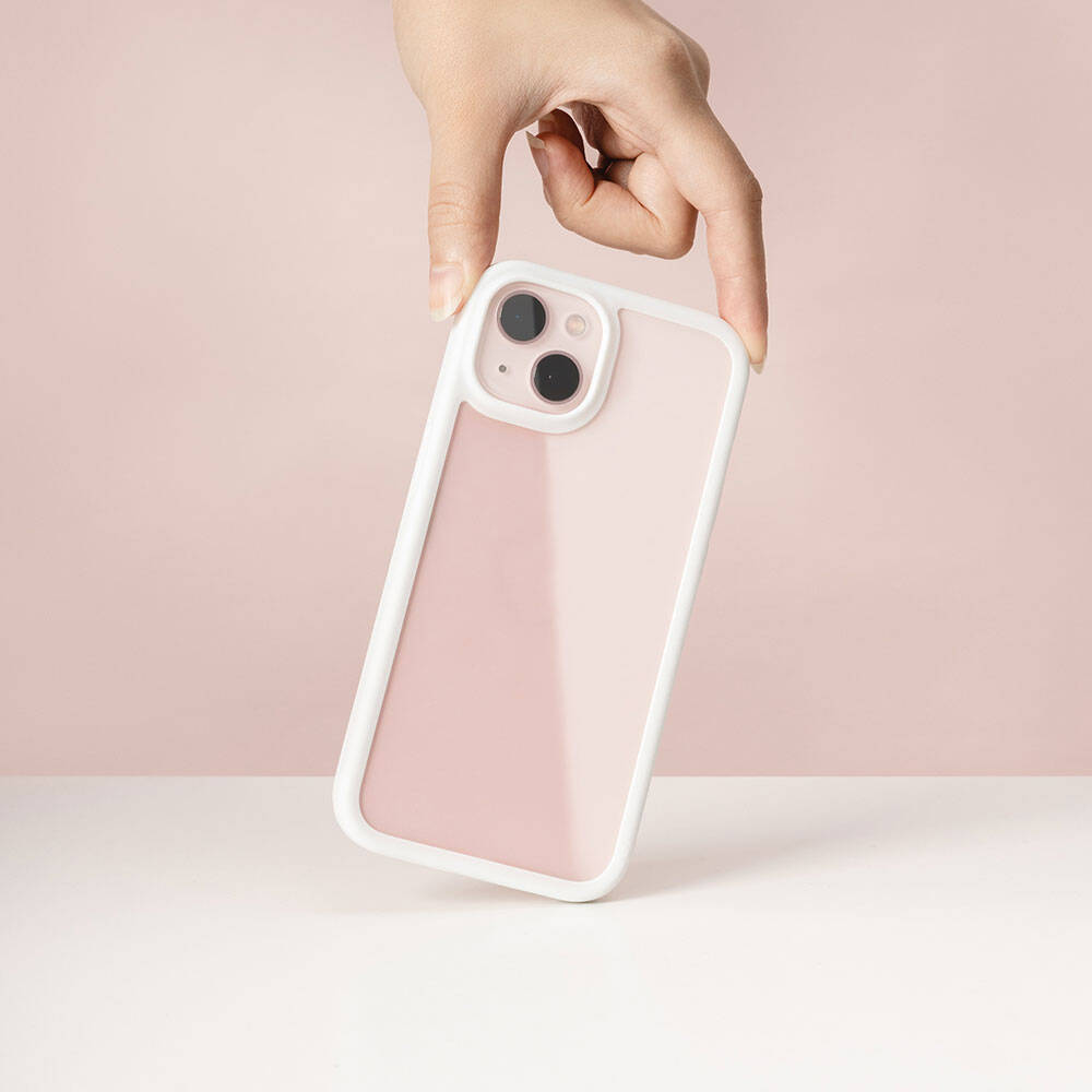 Apple iPhone 13 Uyumlu Kılıf Ultra İnce Şok Önleyicili Lisanslı Switcheasy Aero Plus Kapak - 39