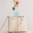 Apple iPhone 14 Pro Max Uyumlu Kılıf Parlayan Simli Şeffaf Lisanslı Switcheasy Starfield Kapak - 9