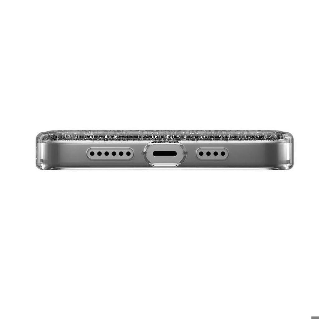 Apple iPhone 14 Pro Max Uyumlu Kılıf Parlayan Simli Şeffaf Lisanslı Switcheasy Starfield Kapak
