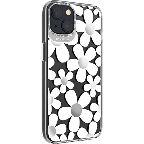 Apple iPhone 13 Uyumlu Kılıf Çift IMD Baskılı Lisanslı Switcheasy Artist Fleur Kapak