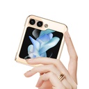 Samsung Galaxy Z Flip 5 Uyumlu Kılıf Zore Kıpta Lensli Kapak - 4