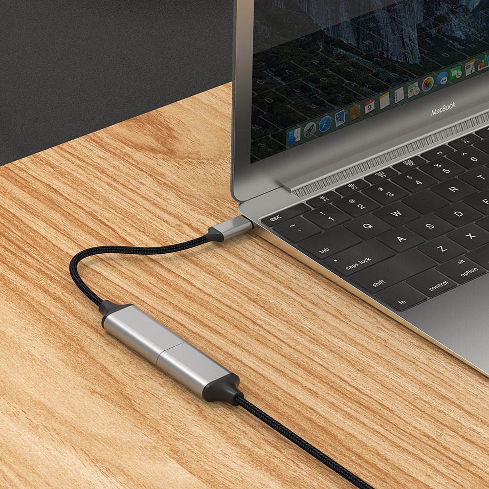 Zore QG05 8K 60 Hz Görüntü Kalitesi Type-C to HDMI Dönüştürücü 15cm - 2