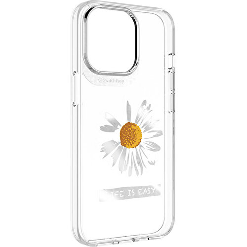 Apple iPhone 13 Pro Uyumlu Kılıf Çift IMD Baskılı Lisanslı Switcheasy Artist Daisy Kapak