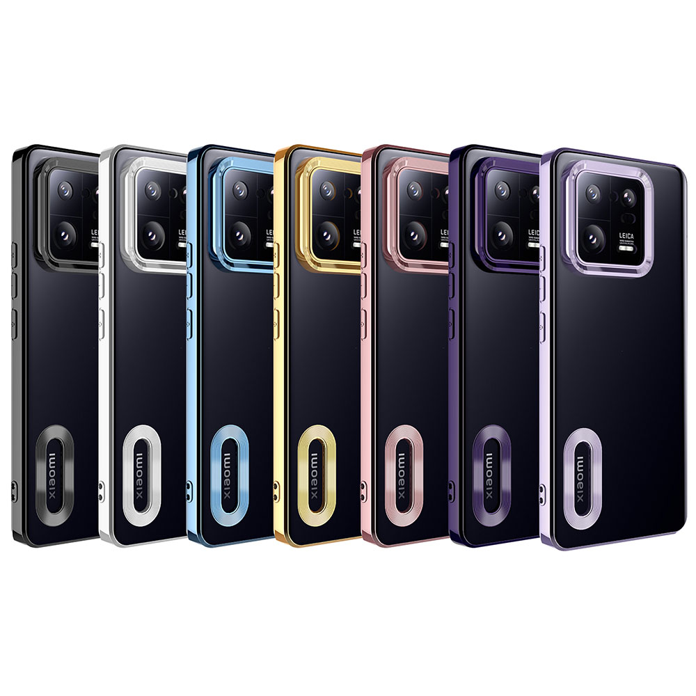 Xiaomi Mi 13 Pro Uyumlu Kılıf Kamera Korumalı Logo Gösteren Zore Omega Kapak - 1