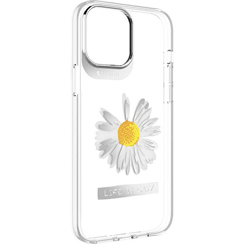 Apple iPhone 13 Pro Max Uyumlu Kılıf Çift IMD Baskılı Lisanslı Switcheasy Artist Daisy Kapak