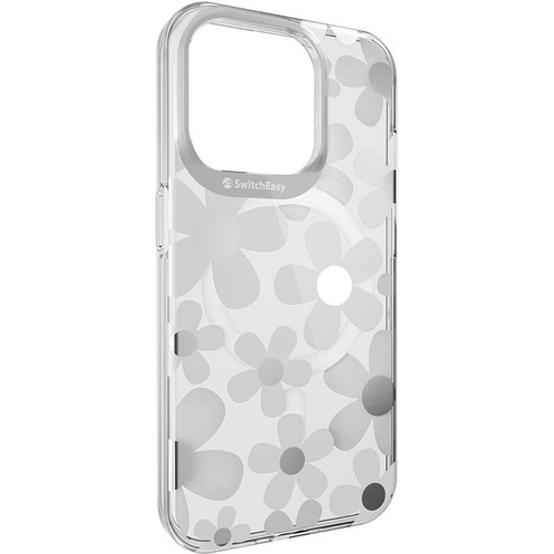 Apple iPhone 15 Pro Uyumlu Kılıf Magsafe Şarj Özellikli Çift IMD Baskılı Lisanslı Switcheasy Artist-M Fleur Kapak