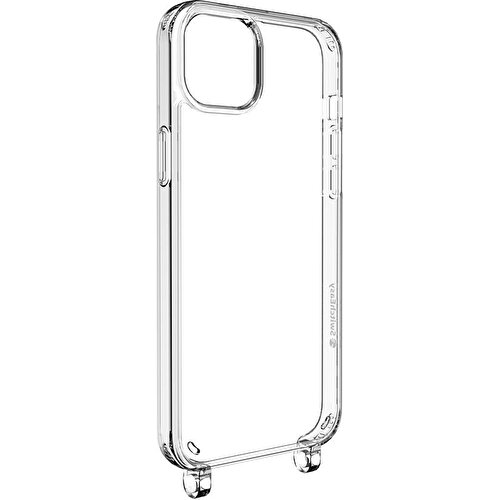 Apple iPhone 14 Plus Uyumlu Kılıf Boyun Askılı Şok Önleyicili Şeffaf Lisanslı Switcheasy Play Kapak