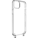 Apple iPhone 14 Plus Uyumlu Kılıf Boyun Askılı Şok Önleyicili Şeffaf Lisanslı Switcheasy Play Kapak