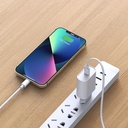 Wiwu Wi-U001 Quick 20W Tek Bağlantılı Şarj Başlığı Type-C to Lightning PD 20W Kablolu Şarj Seti - 4