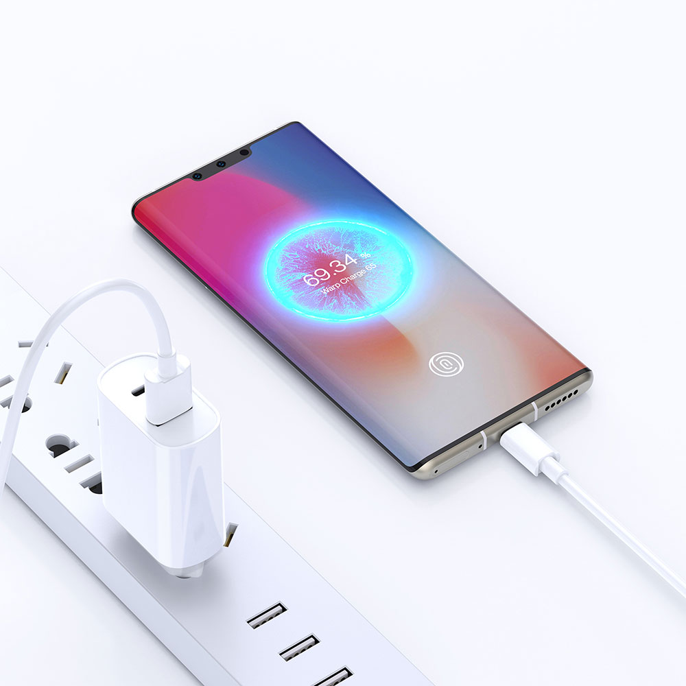 Wiwu Wi-U002 Quick Hızlı Şarj Başlığı USB-A to Type-C PD 20W Kablolu Şarj Seti - 2