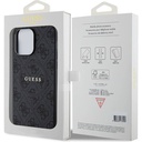 Apple iPhone 14 Pro Max Uyumlu Kılıf Guess Orjinal Lisanslı Magsafe Şarj Özellikli 4G Desenli Yazı Logolu Kapak