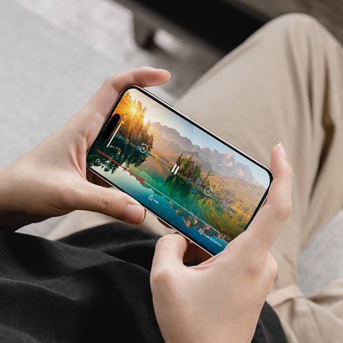 Apple iPhone 15 Pro Uyumlu Premium Temperli Ultra HD Lisanslı Switcheasy Glass 9H Cam Ekran Koruyucu