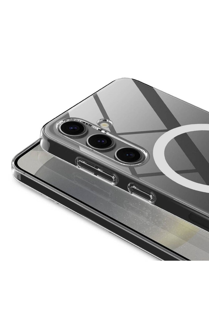 Samsung Galaxy S24 Uyumlu Kılıf Kamera Korumalı Magsafe Sert PC Zore Porto Kapak