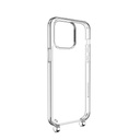 Apple iPhone 14 Pro Max Uyumlu Kılıf Boyun Askılı Şok Önleyicili Şeffaf Lisanslı Switcheasy Play Kapak