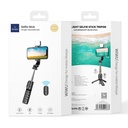 Wiwu Wi-SE002 Çok Fonksiyonlu Işıklı Sabitleyici Canlı Yayın Tripod Selfie Çubuğu - 5