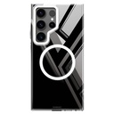 Samsung Galaxy S24 Ultra Uyumlu Kılıf Magsafe Şarj Özellikli Sararmaya Karşı Dayanıklı Youngkit Clear Crystal Serisi Kapak - 2