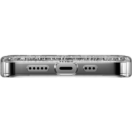Apple iPhone 14 Pro Uyumlu Kılıf Magsafe Şarj Özellikli Parlayan Simli Şeffaf Lisanslı Switcheasy Starfield-M Kapak