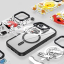 Apple iPhone 15 Uyumlu Kılıf Magsafe Şarj Özellikli Casebang Body Frame Kapak - 3