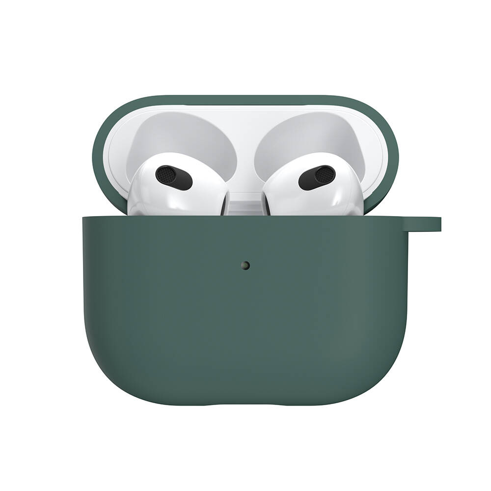 Apple Airpods 3. Nesil Uyumlu Kılıf Yumuşak Dokunuşlu Likit Silikon Tasarımlı Lisanslı Switcheasy Skin Kapak - 6