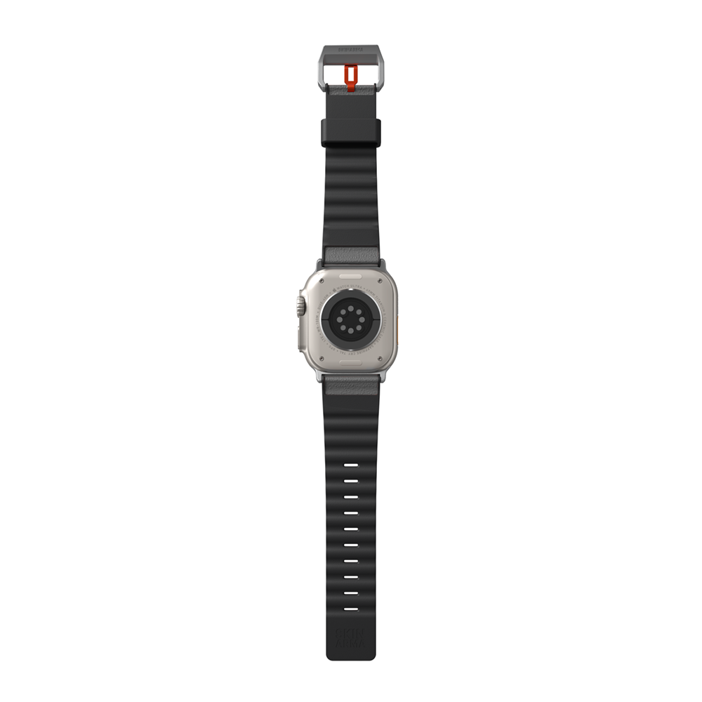 Apple Watch 7 45mm Uyumlu SkinArma Spunk Serisi PU Deri Kordon - 1