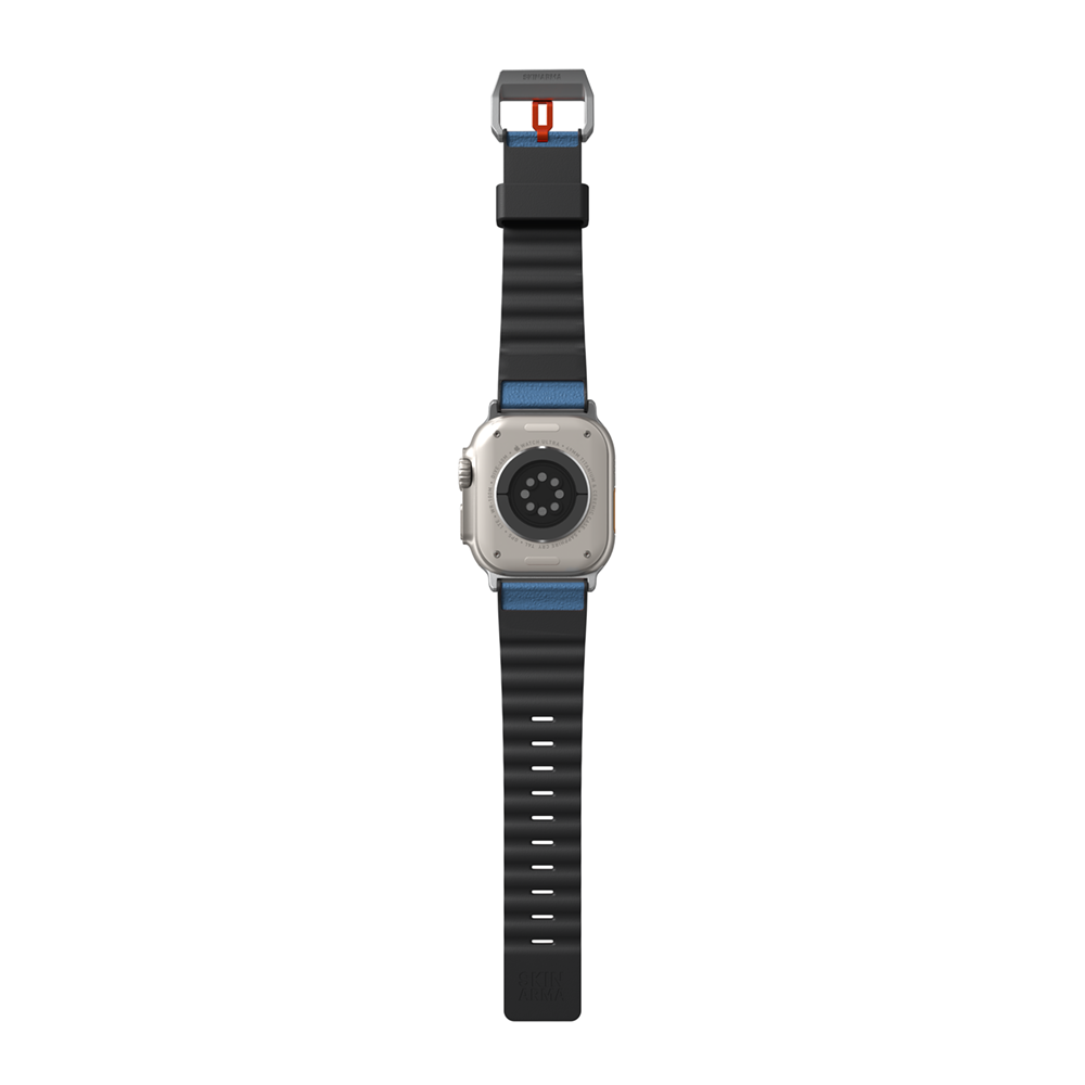 Apple Watch 7 45mm Uyumlu SkinArma Spunk Serisi PU Deri Kordon - 3
