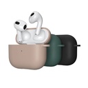 Apple Airpods 3. Nesil Uyumlu Kılıf Yumuşak Dokunuşlu Likit Silikon Tasarımlı Lisanslı Switcheasy Skin Kapak - 18