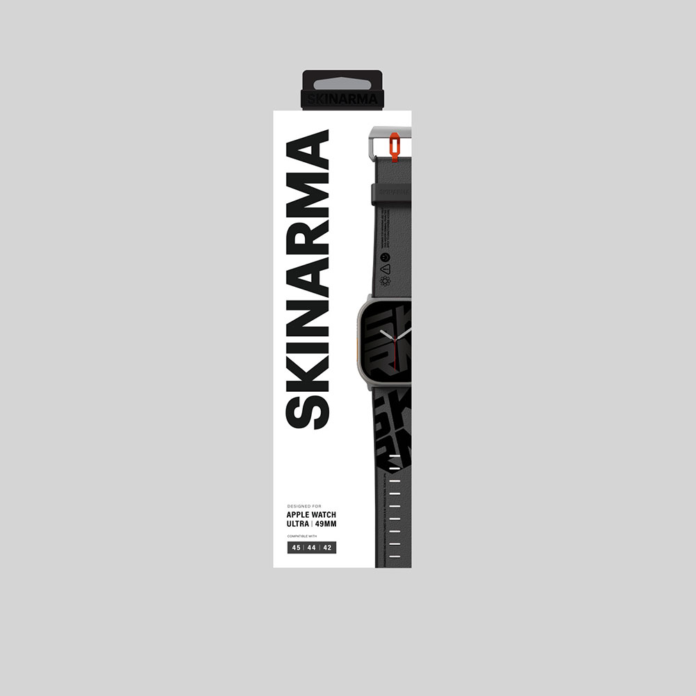 Apple Watch 7 45mm Uyumlu SkinArma Spunk Serisi PU Deri Kordon - 5