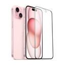 Apple iPhone 15 Uyumlu Wiwu Wi-IP002 2in1 Temperli Cam Ahize Toz Önleyici Ekran Koruyucu ve Kamera Lens Koruyucu Set - 1