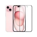 Apple iPhone 15 Uyumlu Wiwu Wi-IP002 2in1 Temperli Cam Ahize Toz Önleyici Ekran Koruyucu ve Kamera Lens Koruyucu Set - 2