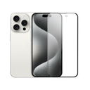 Apple iPhone 15 Pro Max Uyumlu Wiwu Wi-IP002 2in1 Temperli Cam Ahize Toz Önleyici Ekran Koruyucu ve Kamera Lens Koruyucu Set - 1