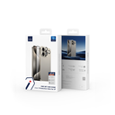 Apple iPhone 15 Pro Max Uyumlu Wiwu Wi-IP002 2in1 Temperli Cam Ahize Toz Önleyici Ekran Koruyucu ve Kamera Lens Koruyucu Set - 3