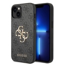 Apple iPhone 14 Uyumlu Kılıf Guess PU Deri Büyük Metal Logo Dizaynlı Kapak - 7