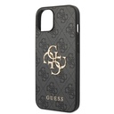 Apple iPhone 14 Uyumlu Kılıf Guess PU Deri Büyük Metal Logo Dizaynlı Kapak - 11