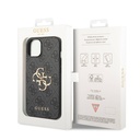 Apple iPhone 14 Uyumlu Kılıf Guess PU Deri Büyük Metal Logo Dizaynlı Kapak - 13