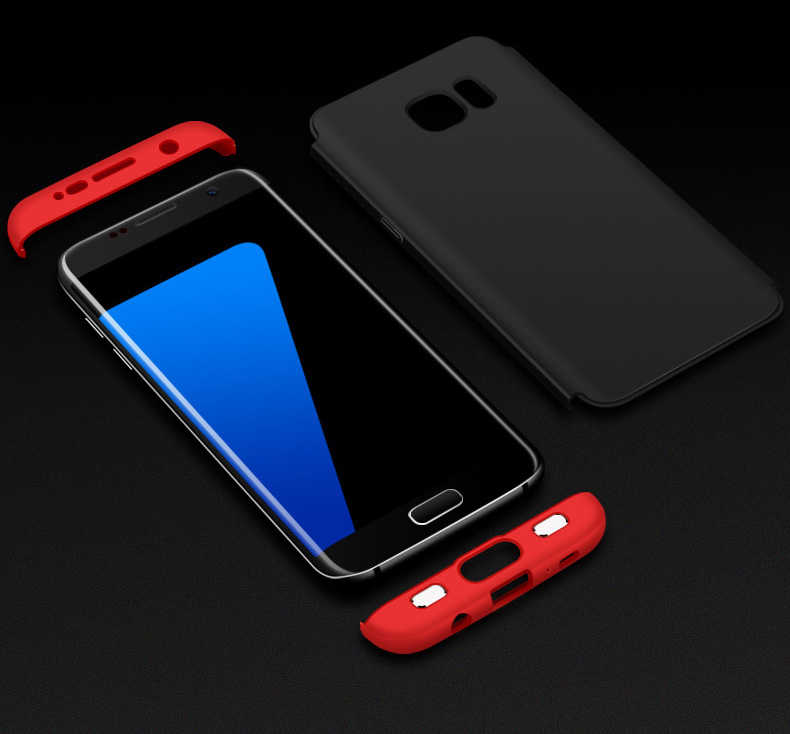 Samsung Galaxy S7 Edge Uyumlu Kılıf Zore Ays Kapak - 4