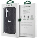 Samsung Galaxy S24 Uyumlu Kılıf Lacoste Orjinal Lisanslı Magsafe Şarj Özellikli Çift Katmanlı Timsah Logolu Blend Monogram Kapak