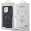 Apple iPhone 15 Pro Uyumlu Kılıf Guess Orjinal Lisanslı Magsafe Şarj Özellikli 4G Desenli Yazı Logolu Kapak