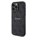 Apple iPhone 15 Pro Max Uyumlu Kılıf Guess Orjinal Lisanslı Magsafe Şarj Özellikli 4G Desenli Yazı Logolu Kapak - 2