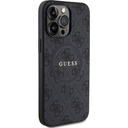 Apple iPhone 15 Pro Max Uyumlu Kılıf Guess Orjinal Lisanslı Magsafe Şarj Özellikli 4G Desenli Yazı Logolu Kapak
