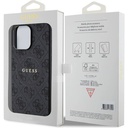 Apple iPhone 15 Pro Max Uyumlu Kılıf Guess Orjinal Lisanslı Magsafe Şarj Özellikli 4G Desenli Yazı Logolu Kapak