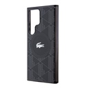 Samsung Galaxy S24 Ultra Uyumlu Kılıf Lacoste Orjinal Lisanslı Magsafe Şarj Özellikli Çift Katmanlı Timsah Logolu Blend Monogram Kapak - 5