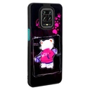 Xiaomi Redmi Note 9S Uyumlu Kılıf Parlayan Kabartmalı İkonik Figürlü Zore Amas Silikon Kapak - 5