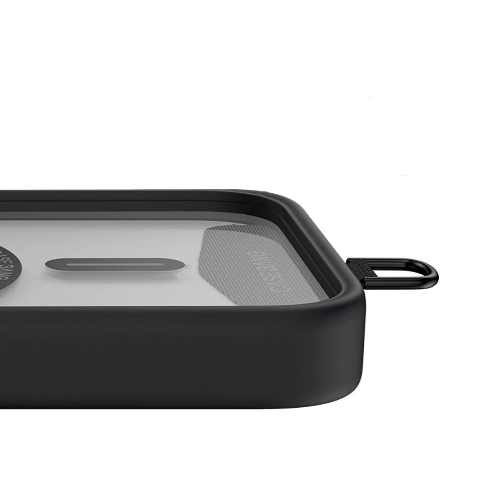 Apple iPhone 15 Pro Max Uyumlu Kılıf Magsafe Şarj Özellikli Casebang Body Frame Kapak - 4